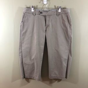 Eddie Bauer Tan Capri Pants -Size 12
